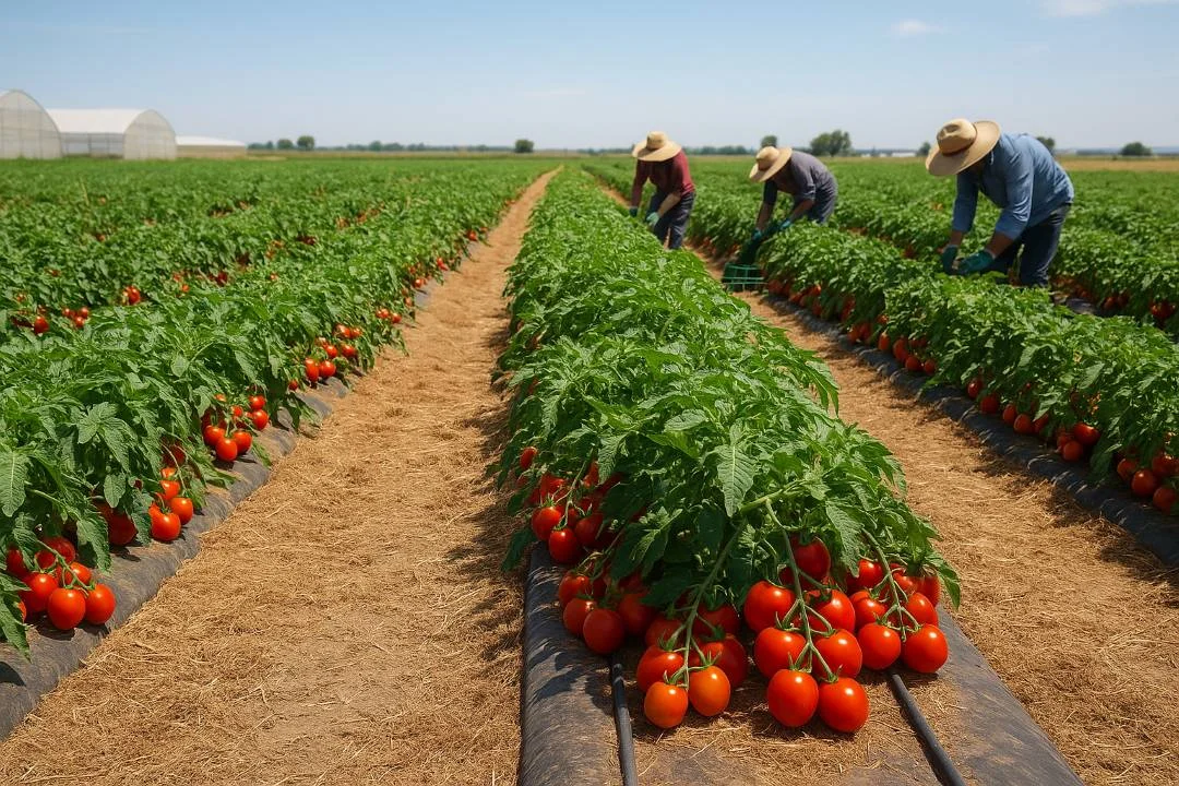 Tomatoes field trial results